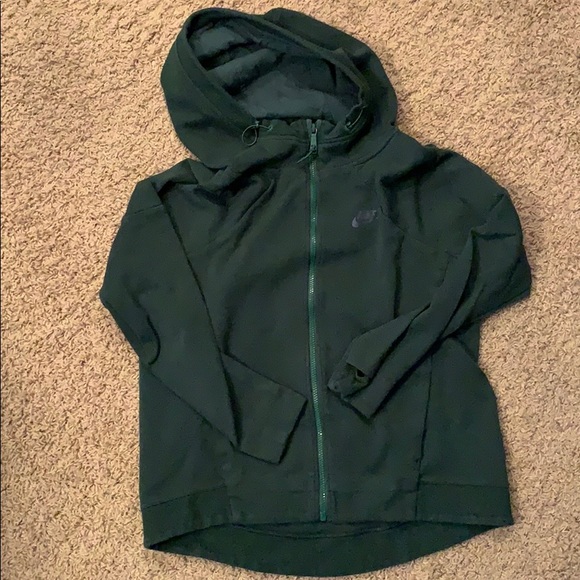 hunter green nike hoodie